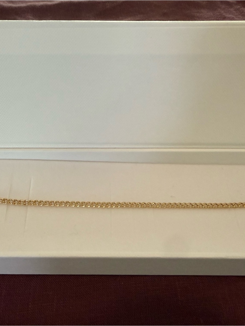 Mejuri Curb Chain Bracelet